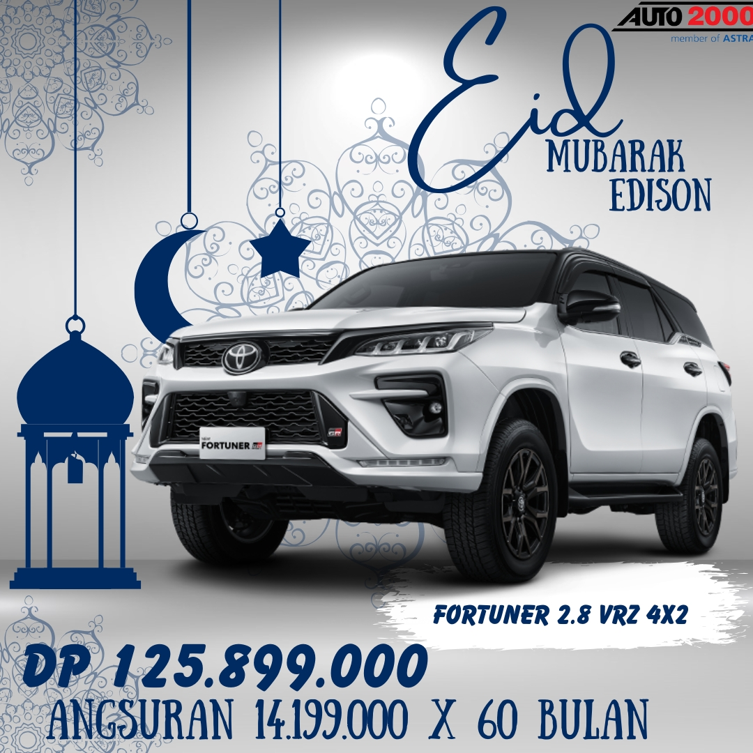 Fortuner SE Eid-Mubarak